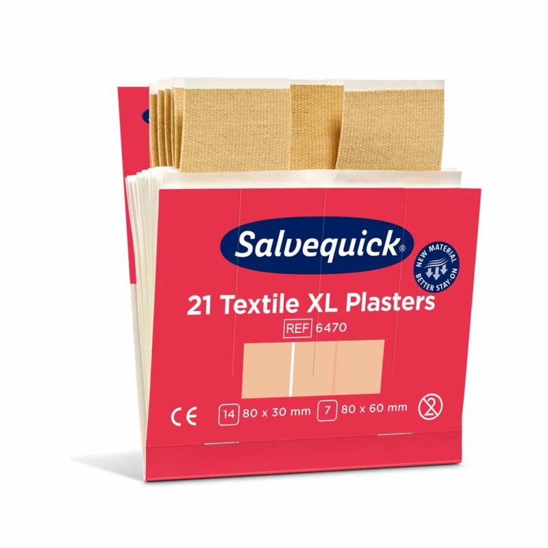 Cederroth Salvequick Textilpflaster XL, extra groß