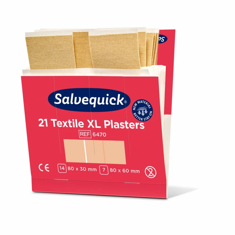 Cederroth Salvequick Textilpflaster XL, extra groß