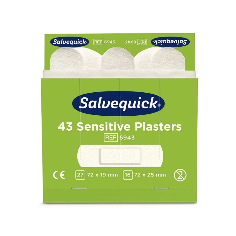 Cederroth Salvequick Sensitive Pflaster für empfindliche Haut