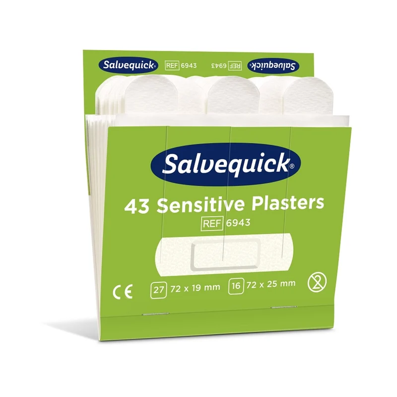 Cederroth Salvequick Sensitive Pflaster für empfindliche Haut
