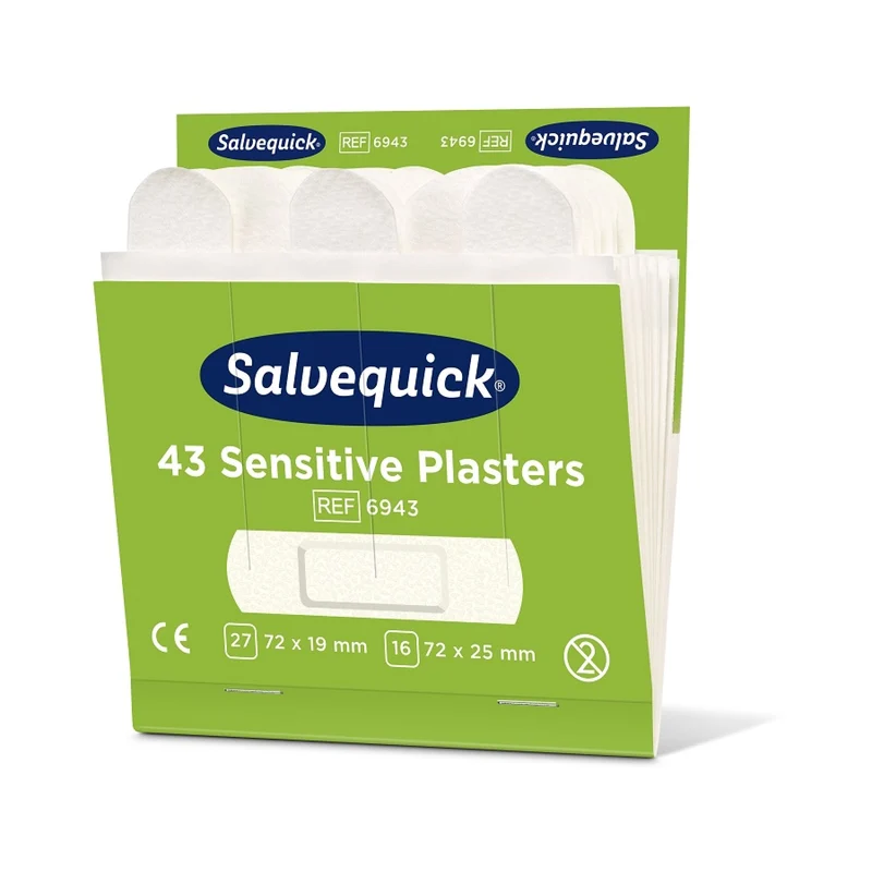 Cederroth Salvequick Sensitive Pflaster für empfindliche Haut