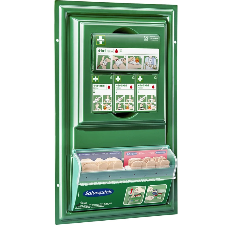 Cederroth Erste-Hilfe-Tafel mini mit Pflasterspender für kleine Räume