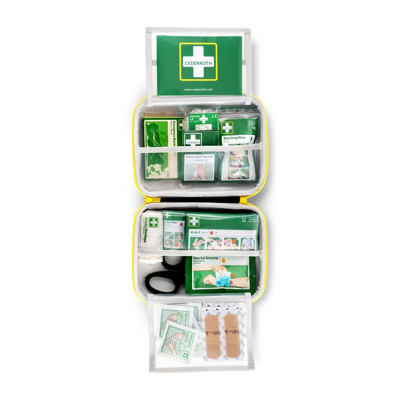 Cederroth Erste-Hilfe-Koffer Medium mit verstellbarem Klettband