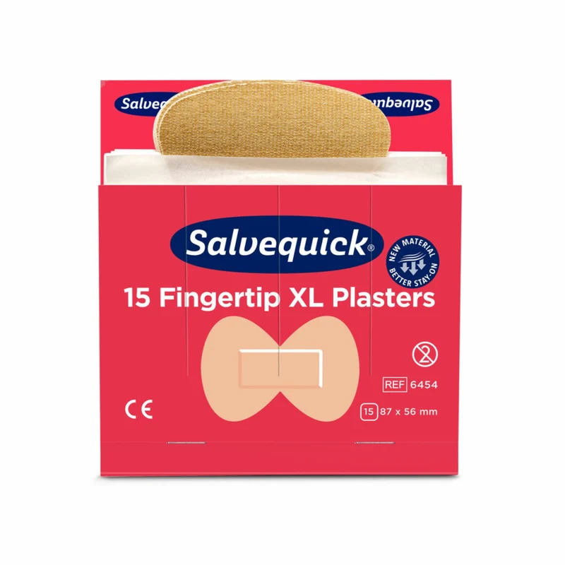 Cederroth Salvequick Fingertip XL Fingerkuppenpflaster, extra groß