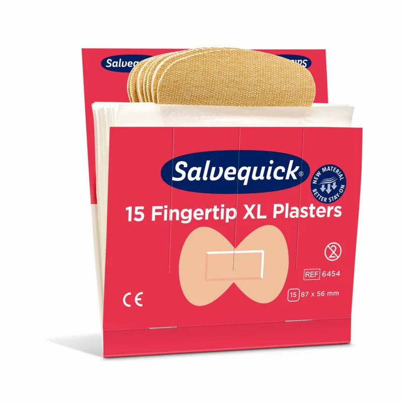 Cederroth Salvequick Fingertip XL Fingerkuppenpflaster, extra groß