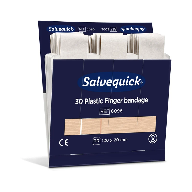 Cederroth Salvequick Fingerverband, wasserabweisend, extra lang