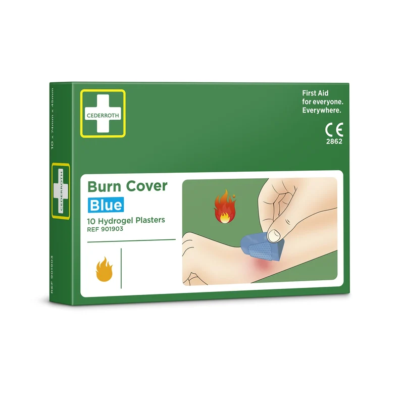 Cederroth Burn Cover Hydrogelpflaster für kleinere Verbrennungen