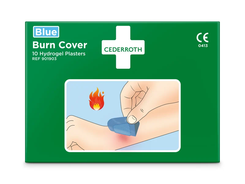 Cederroth Burn Cover Hydrogelpflaster für kleinere Verbrennungen
