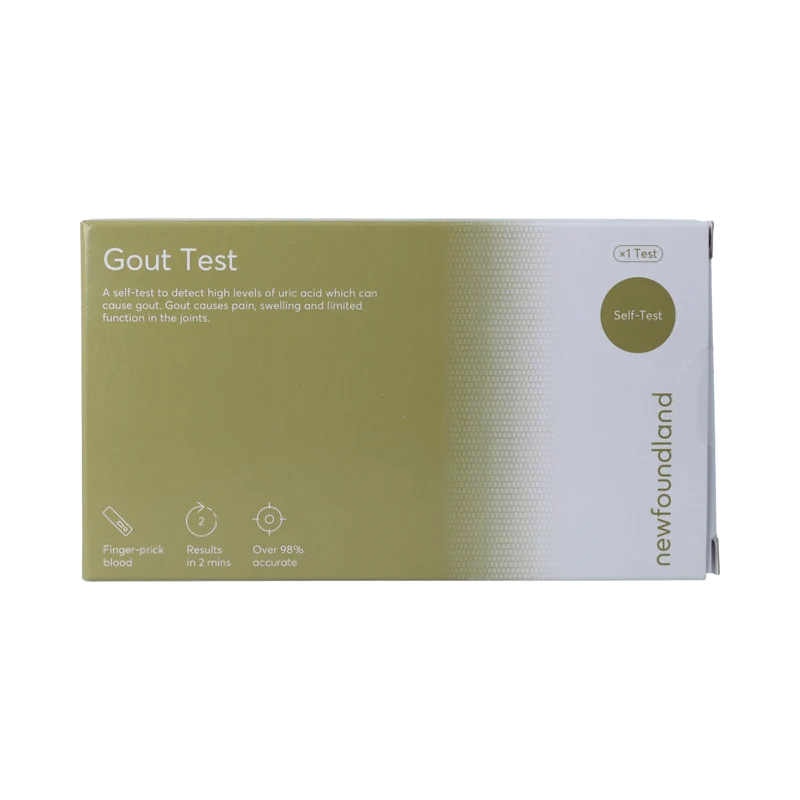 The Tester Gout test (urinezuur test - Jichttest) 1.00 Stuks
