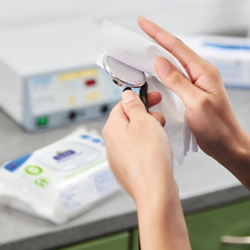 Bacillol 30 Sensitive Green Tissues Flächendesinfektionstücher, plastikfrei und wiederverschließbar