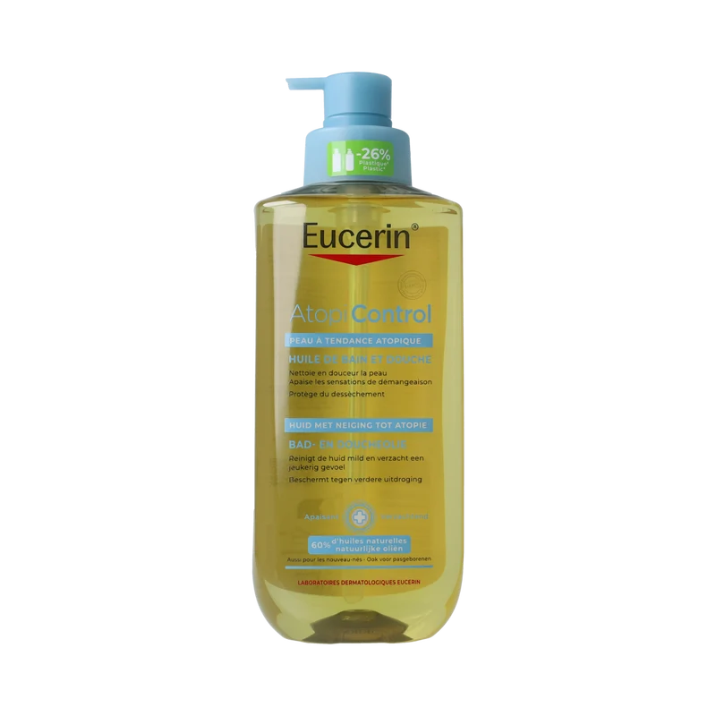 Eucerin AtopiControl Bad- en Doucheolie 400.00 Milliliter