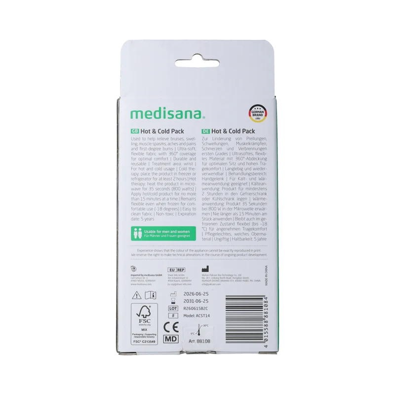 Medisana GP 107 - Hot & Cold Pack - Pols 1.00 Stuks