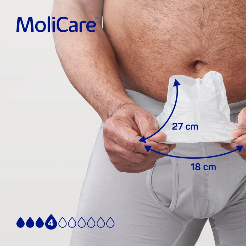 Hartmann MoliCare premium MEN Pad Inkontinenzeinlage für Männer