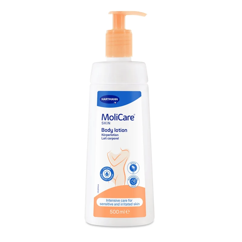 MoliCare Skin Körperlotion, feuchtigkeitsspendend – mit Mandelöl