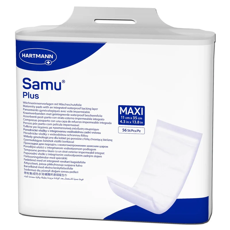Hartmann Samu® Plus Wöchnerinnen Vorlage 11 x 35 cm