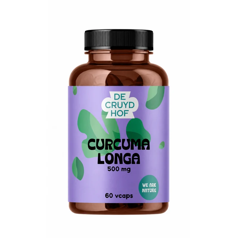 De Cruydhof Curcuma longa 60.00 Vegetarische capsules