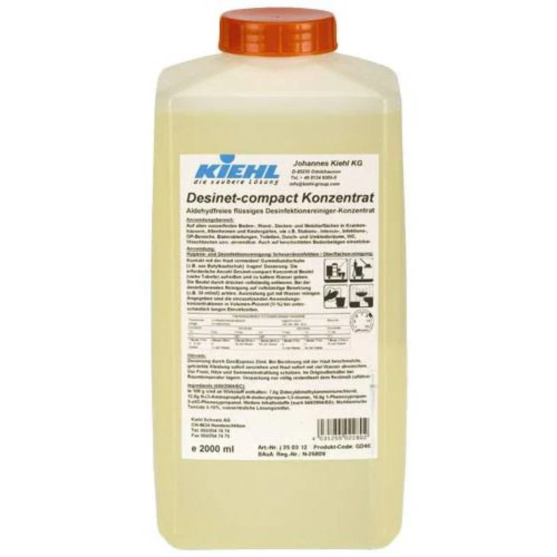 Kiehl Desinet-compact Desinfektionsreiniger-Konzentrat, aldehydfrei