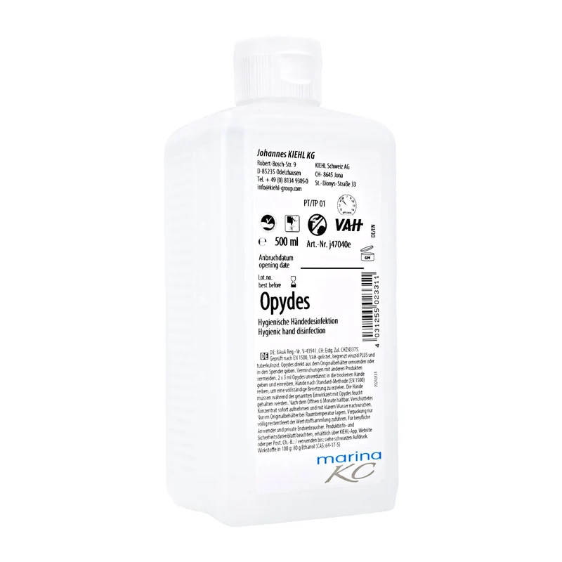Kiehl Opydes Händedesinfektion, farbstofffrei