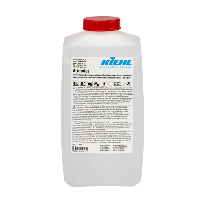 Kiehl Acidodes Desinfektionsreiniger auf Säurebasis