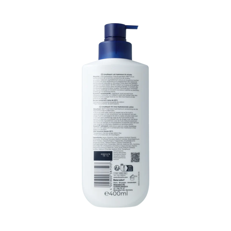 Eucerin UreaRepair 5% Urea Hydraterende Lotion 400.00 Milliliter