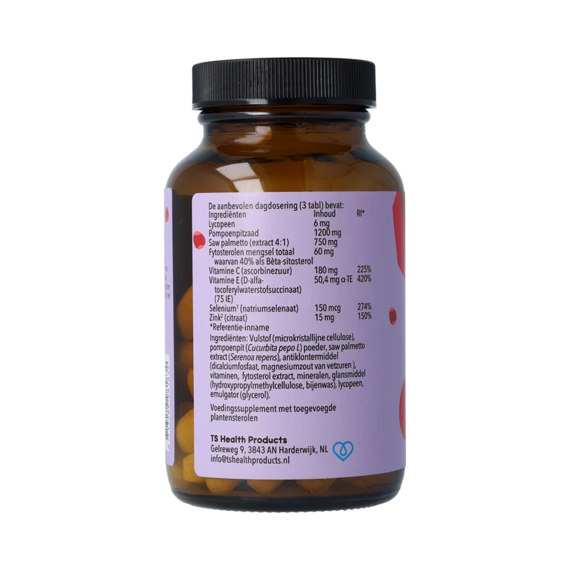 De Cruydhof De Cruydhof Prostaat formule, 60 tabl 60.00 Tabletten