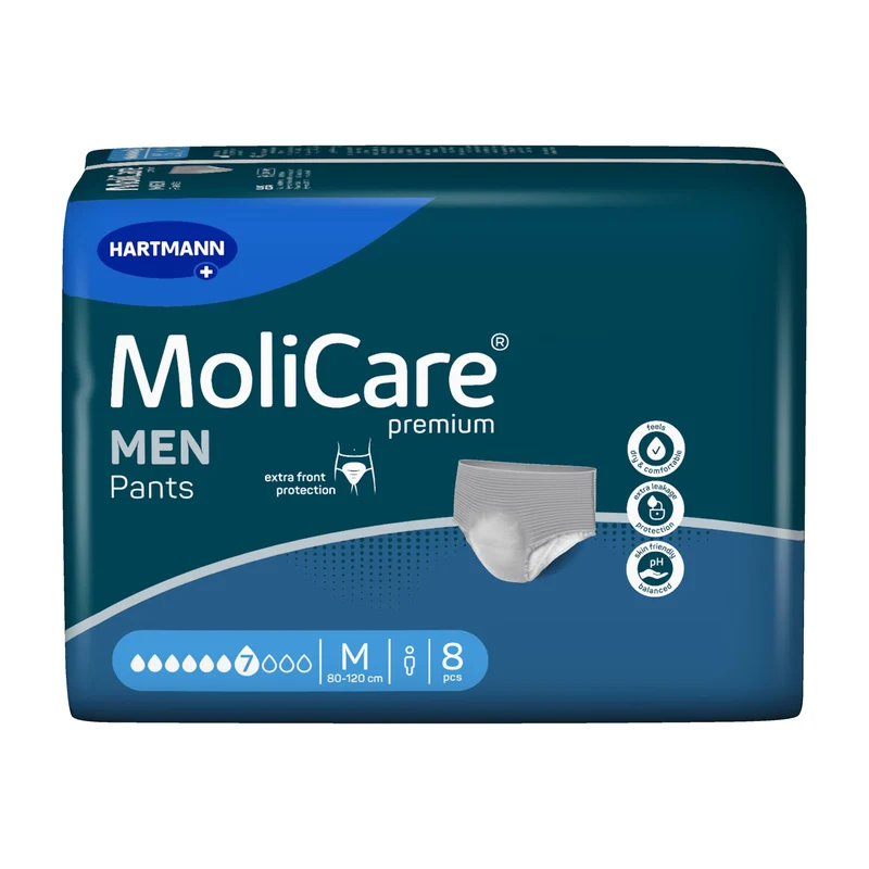 MoliCare Premium Men Pants Inkontinenzslip, 7 Tropfen