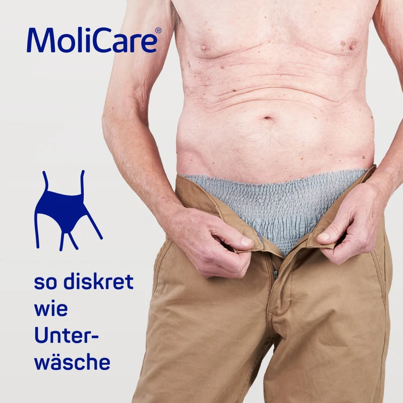 MoliCare Premium Men Pants Inkontinenzslip, 7 Tropfen