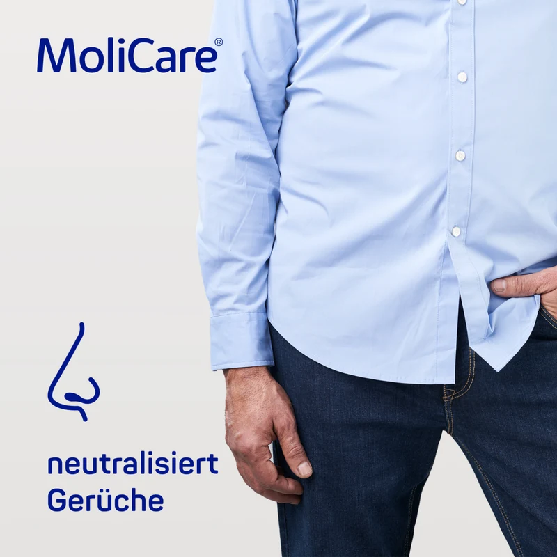 MoliCare Premium Men Pants Inkontinenzhosen 5 Tropfen, Größe L