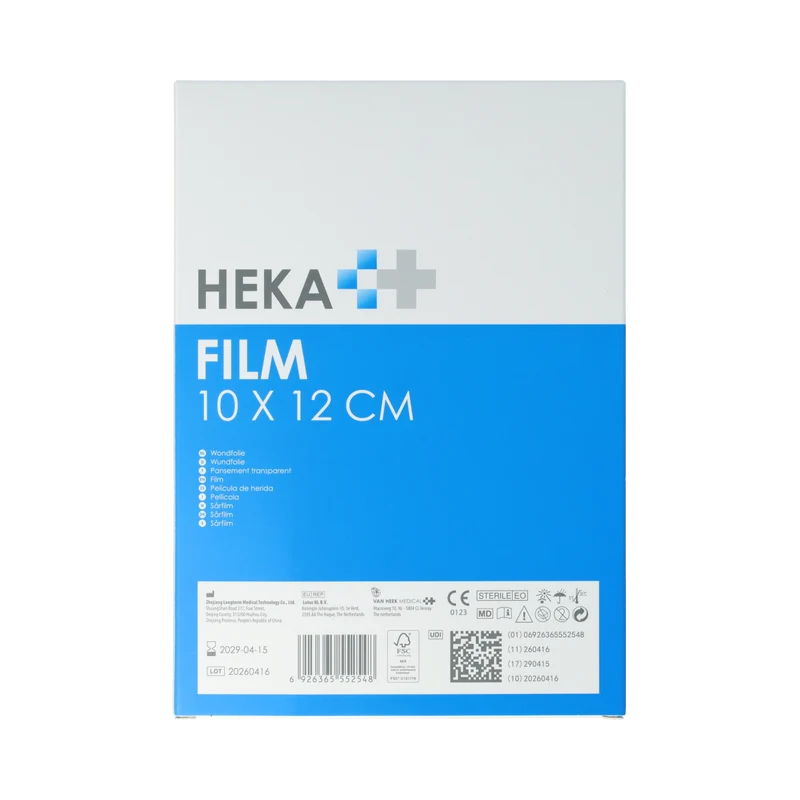 Hekafilm Wondfolie 10 x 12cm 5.00 Stuks