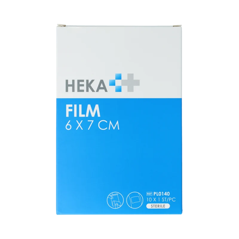 Hekafilm Wondfolie 6 x 7cm 10.00 Stuks