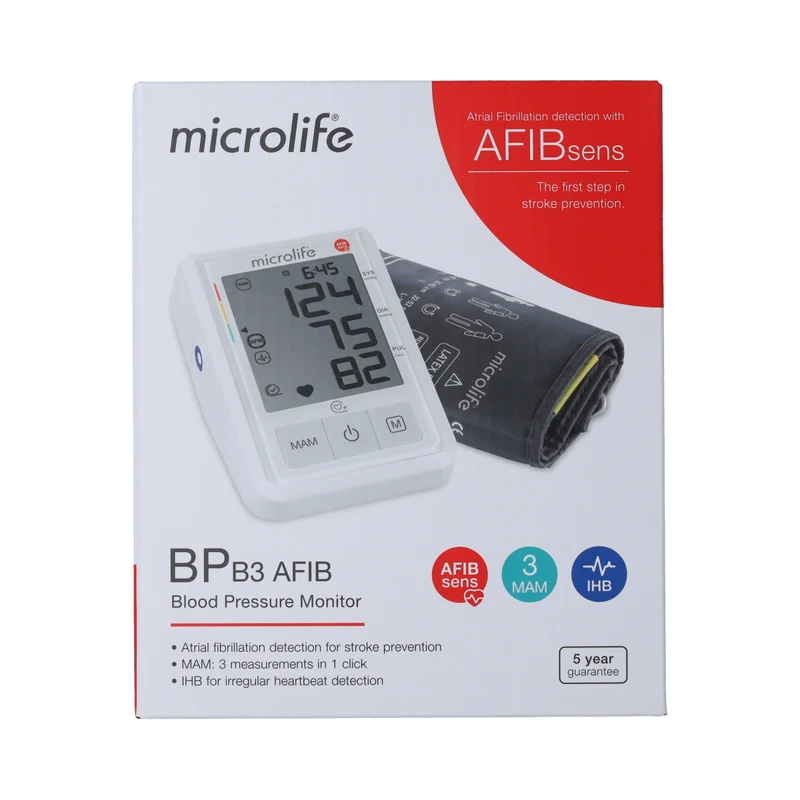 Microlife MIC BPB3 AFIB Bloeddrukmonitor 1.00 Stuks