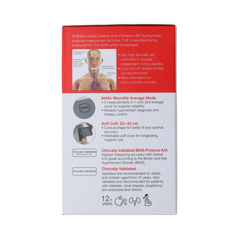 Microlife MIC BPB3 AFIB Bloeddrukmonitor 1.00 Stuks
