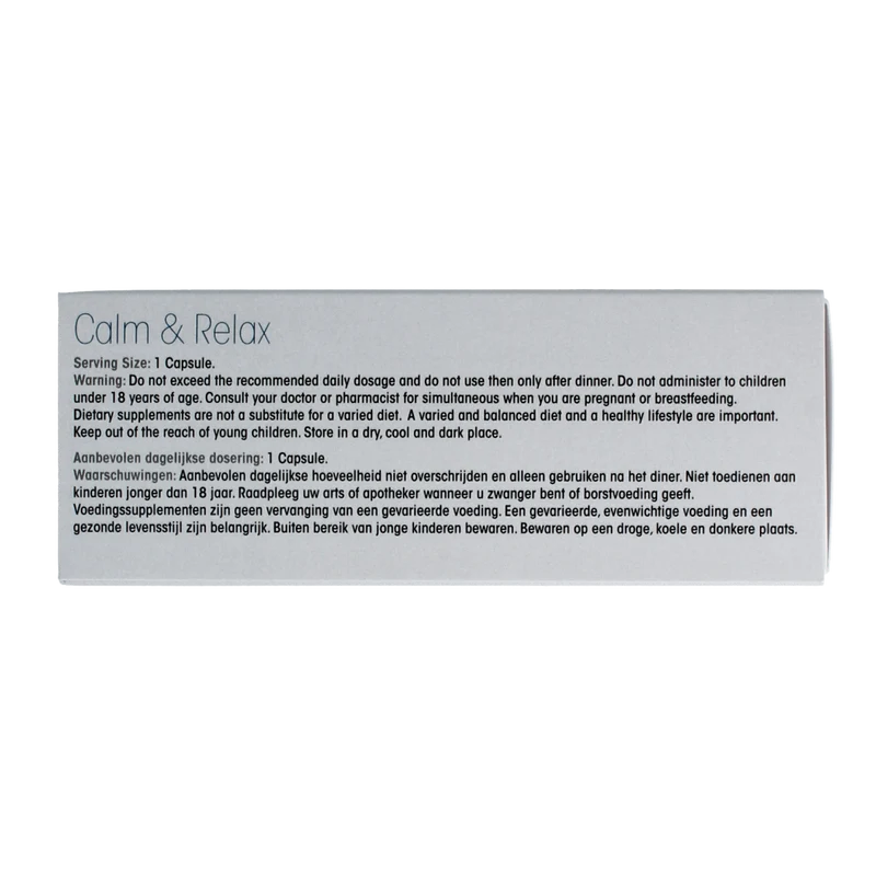 ReAge Calm & relax 60.00 Capsules