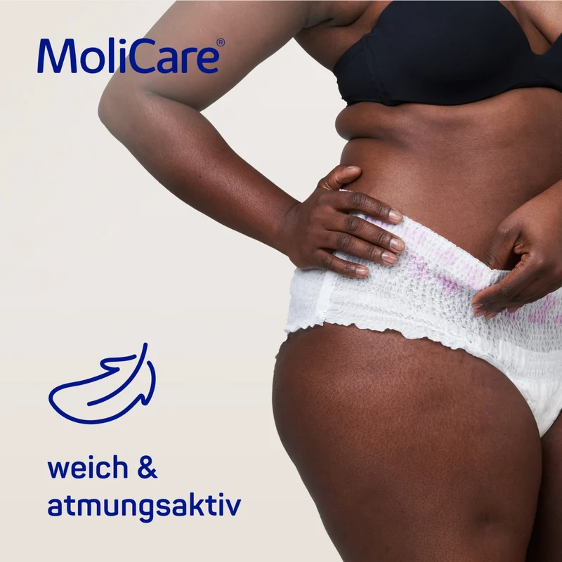 MoliCare Premium Lady Pants Inkontinenzslips, 5 Tropfen, Größe L