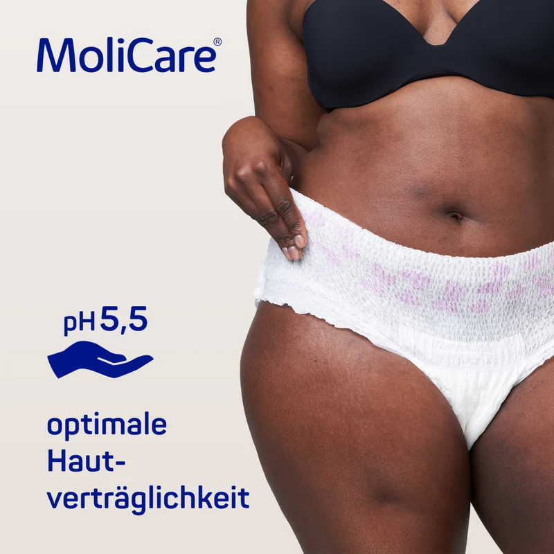 MoliCare Premium Lady Pants Inkontinenzslips, 5 Tropfen, Größe L