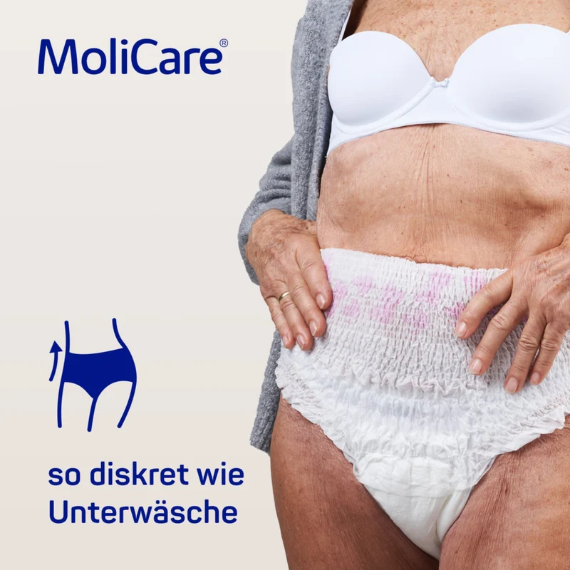 MoliCare Premium Lady Pants Inkontinenzhosen 7 Tropfen, Größe L