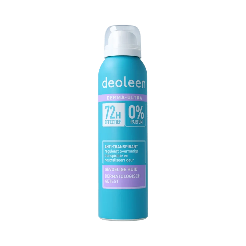 Deoleen Deodorant spray intense gevoelige huid 150.00 Milliliter