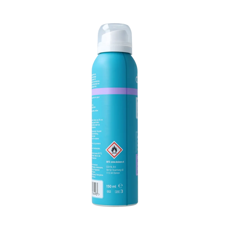 Deoleen Deodorant spray intense gevoelige huid 150.00 Milliliter