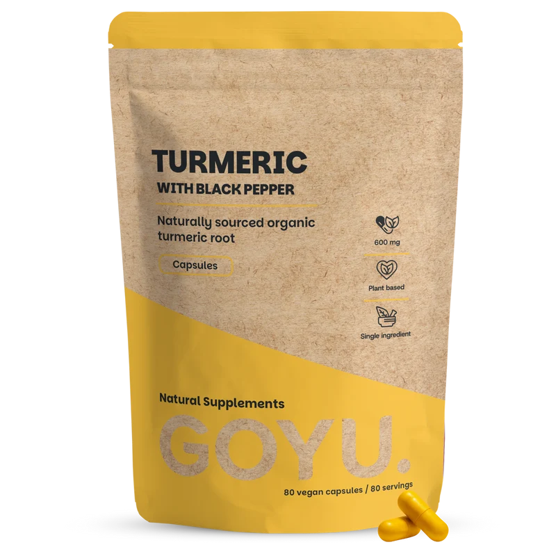 Goyu Kurkuma piperine bio 80.00 Capsules