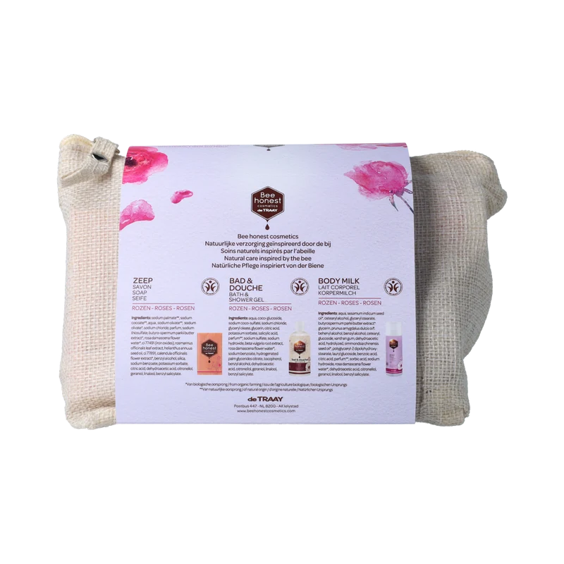 Traay Bee Honest Geschenkverpakking rozen 1.00 Set