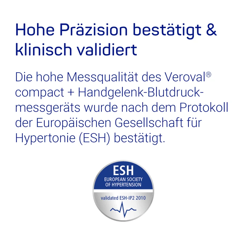 Veroval COMPACT Plus Handgelenk-Blutdruckmessgerät