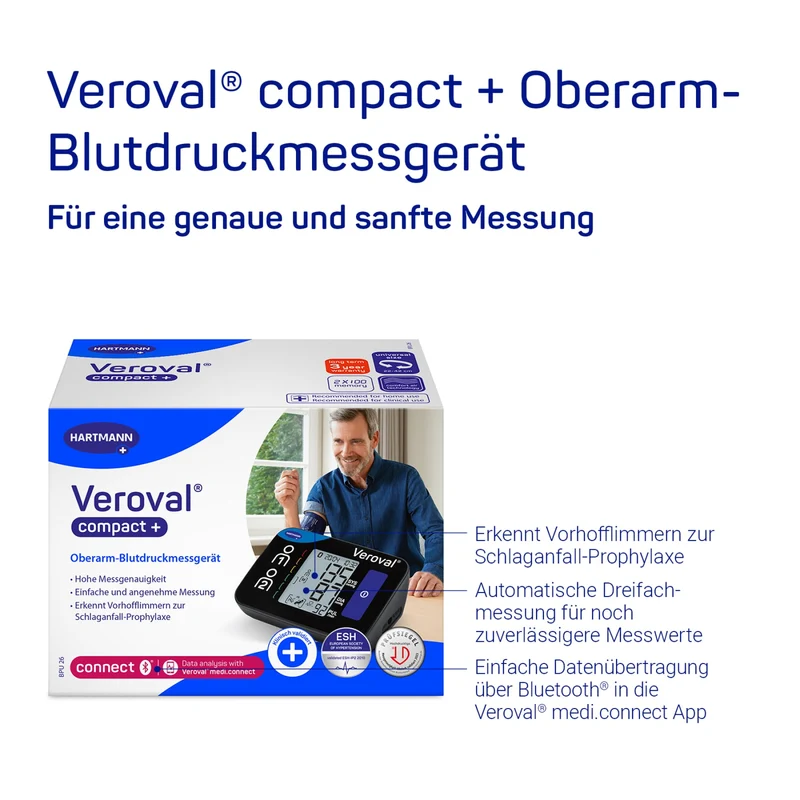 Veroval COMPACT Plus Oberarm-Blutdruckmessgerät