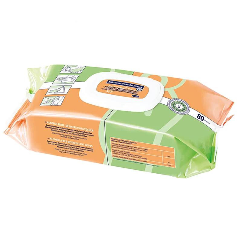 BODE Mikrobac Virucidal Tissues Flow-Pack Desinfektionstücher (80 T.)