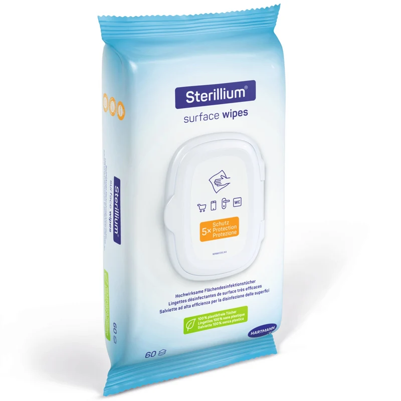 Hartmann Sterillium surface wipes Flächendesinfektionstücher, materialschonend und plastikfrei