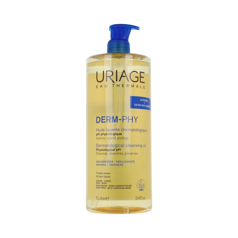 Uriage DERM-PHY Huile lavante dermatologique 1.00 Liter