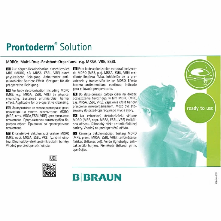B. Braun Prontoderm Reinigungslösung zur MRE-Dekolonisation