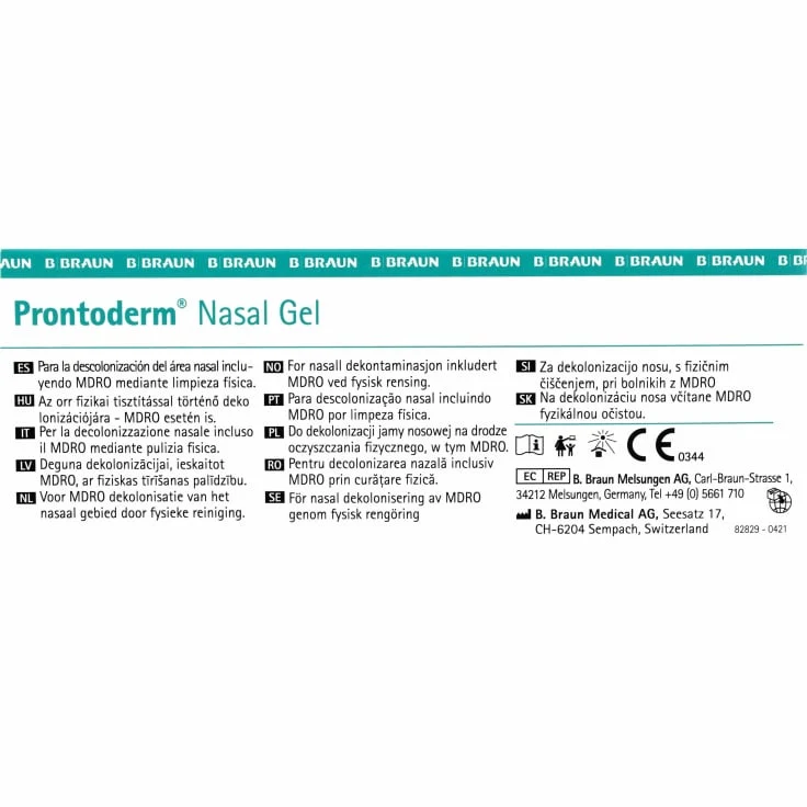 B. Braun Prontoderm MRSA Kit, kompaktes Reinigungsset