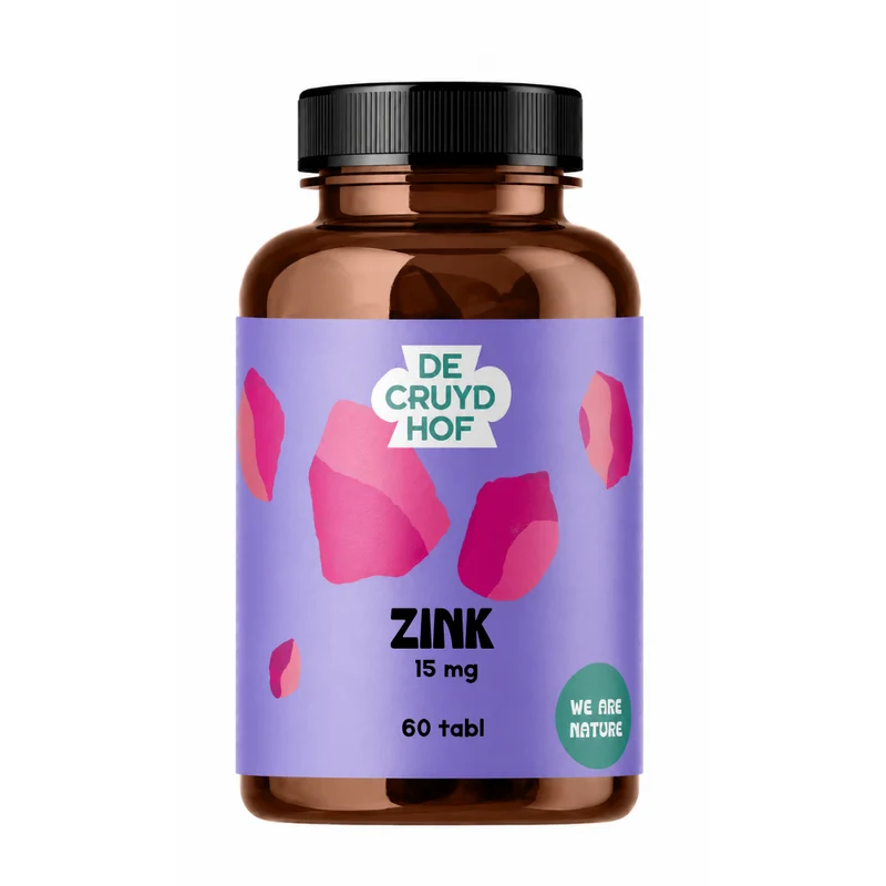 De Cruydhof De Cruydhof Zink, 60 tabl 60.00 Tabletten