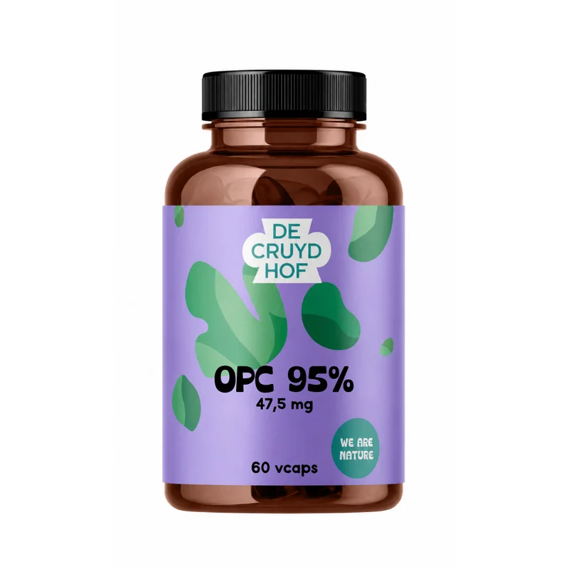 De Cruydhof OPC 95% 60.00 Vegetarische capsules