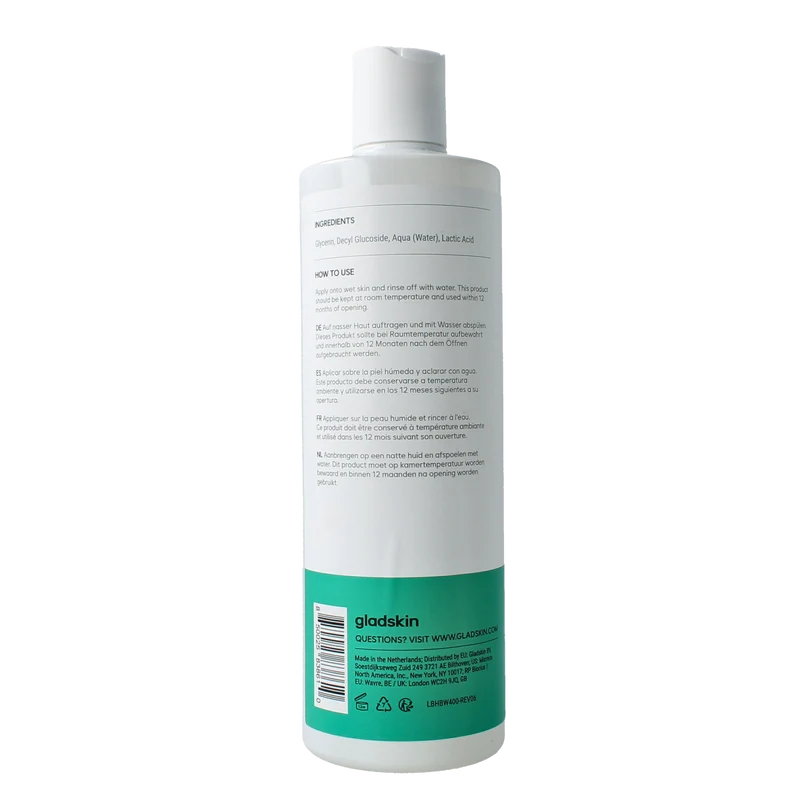 Gladskin Bodywash hydrating 400.00 Milliliter